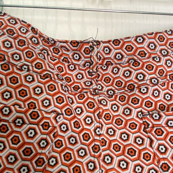 Patterned Skinny Jeans, retro hippy pants size large - Picture 7 of 8